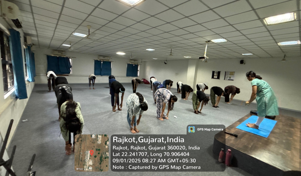Ayurveda Day 2025- Yoga and Meditation Session for Pharm.D Students